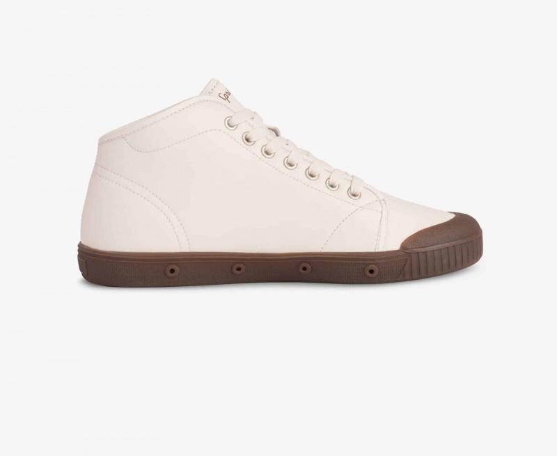 Basket Spring Court B2 Sheepskin Blanche Femme | WAM-03420015